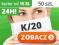 KOPERTY BĄBELKOWE K20 20K 50szt. 24h WYSOKA JAKOŚĆ