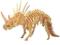 Puzzle 3D drewniane_ Styracosaurus