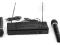 Bezprzewodowy zestaw KARAOKE Stacja + 2 Mikrofony