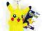 POKEMONY - breloczek pokemon PIKACHU 9cm od TOMY