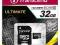 Transcend microSD 32GB CL10 ULTIMATE+adapter*55630