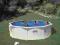 Basen okrągły 3,50m f1,20m liner 0,30 filtr 3,8m3