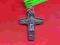KRZYŻ  Św. FRANCISZKA srebro próba 925