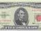 $5 SERIES 1963  LINCOLN ST. I UNC
