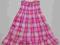 Tunika Sukienka Krata Falbana -CHEROKEE-6-7-j NOWA