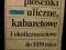 Lwowskie piosenki uliczne kabaretowe i okolicznoś