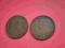 2 stare monety ONE PENNY 1934 1935 Australia