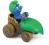 SCHLEICH SMURF W SAMOCHODZIE