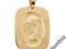 Medalik złoty. Matka Boska Fatimska. Au585.