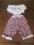 CARTERS body + spodnie new born 56 IDEALNY