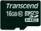 Karta pamięci microSDHC Transcend, 16 GB, class 10