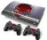 PS3 Playstation 3 naklejki na konsole i pady RedSk