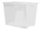 IKEA SAMLA Pudełko 57x39x42 PRZEZROCZYSTY 65L