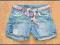 ZARA krótkie spodenki jeans 140cm