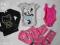 110 4-5 lat H&amp;M KITTY Minie Mickey Mouse 4 szt