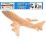 PUZZLE DREWNIANE 3D  SAMOLOT BOEING 747