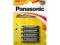 BATERIA ALKALICZNA PANASONIC LR03 R3 AAA 4 szt