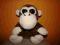 Małpa duże oczka Global Plucke Toys cudna 30cm
