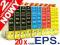 20 TUSZ DO EPSON S21 SX110 SX115 SX210 SX218 SX415