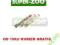 ZOLUX Obroża ENVY FLORA regul.15mm BEŻ 466345BEI