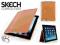 SKECH Eleganckie Etui Stojące Apple iPad 3 4 CAMEL