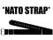 NYLONOWY PASEK DO ZEGARKA NATO NYLON 20mm CZARNY