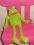 MUPPETY Muppets SHOW Mapety KERMIT ŻABA-45CM