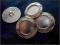 GUZIKI OZDOBNE 23mm. METALOWE ZŁOTE KABOSZON
