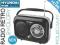 RADIO RETRO HYUNDAI FM / AM IN AUX 2 KOLORY [N187