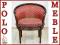 NOWY STYLOWY FOTEL KRZESŁO MEBLE STYLOWE JAK ANTYK