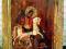 IKONA ŚWIĘTY JERZY ROSJA XVIII/XIX WIEK 36/31/3 CM