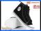 PIĘKNE czarne TENISÓWKI DZIECIĘCE wysokie HASBY
