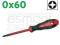 HAUPA - ŚRUBOKRĘT KRZYŻAKOWY VDE 0x60mm 101940
