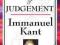 THE CRITIQUE OF JUDGEMENT Immanuel Kant