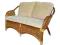 Sofa rattanowa JC-03 z hiacyntem wodnym