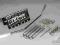 Tremolo vintage SUNG IL BS113F (11.3mm, chrom)