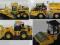 Komplet 4 maszyn budowlanych CATERPILLAR MARKLIN