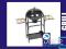 Grill ogrodowy kółka  BBQ turystyczny 4450