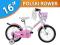 @ Rowerek dla dziecka Dziewczęcy 16 Rower + GRATIS