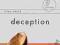 DECEPTION (ART OF LIVING) Ziyad Marar