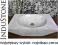 InduStone umywalka kamienna nablatowa ROV-P CREAM