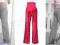 5TY240 B.P.C.  SPODNIE CIĄŻOWE 44 CZERWONE