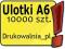 ULOTKI A6 - 10000 szt - DWUSTRONNE TERMIN 3-4 dni