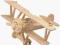 PUZZLE DREWNIANE 3D SAMOLOT NIEUPORT 17