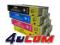 1x TUSZ DO EPSON T1291-T1294 BK, C, M, Y RYBNIK