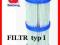 2 x FILTR typ I  - 58093 BESTWAY do pompy 1249l/h