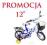 !!Rowerek Rower koła 12 cali Granatowy Promocja!!