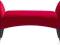 Motley Boudoir Ławka Czerwona Tkanina 110cm