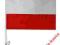 FLAGA POLSKA SAMOCHODOWA