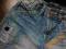 krótkie spodenki szorty jeans 134 140  DOGNOSE
